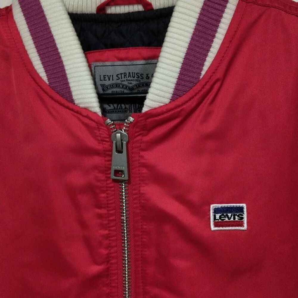 Levi's Women's Retro Varsity Performance Bomber Jacket NWT Medium